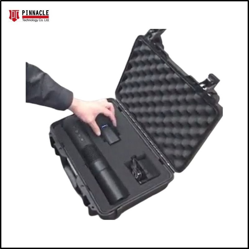 PTC-UAV-3F15 GPS/Wifi UAV Drone Portable Signal Jammer với 1000lm Flashlight Lumens