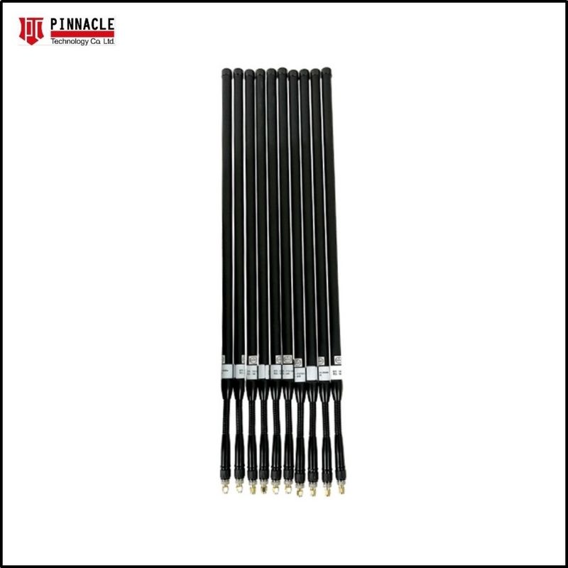 Phạm vi đầy đủ VHF UHF điều khiển từ xa túi xách túi xách tín hiệu Jammer 2G 3G 4G 5G