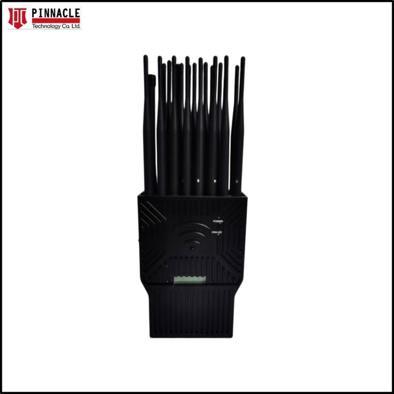 RF Lojack Máy chặn tín hiệu GPS cầm tay 868mhz Điện thoại di động Jammers 21 ăng-ten