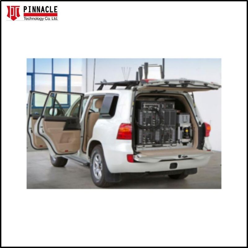 Thiết bị gây nhiễu bom đoàn xe PTC-1300B với điều khiển từ xa có dây Điều chỉnh công suất Khoảng cách gây nhiễu 50-300 mét