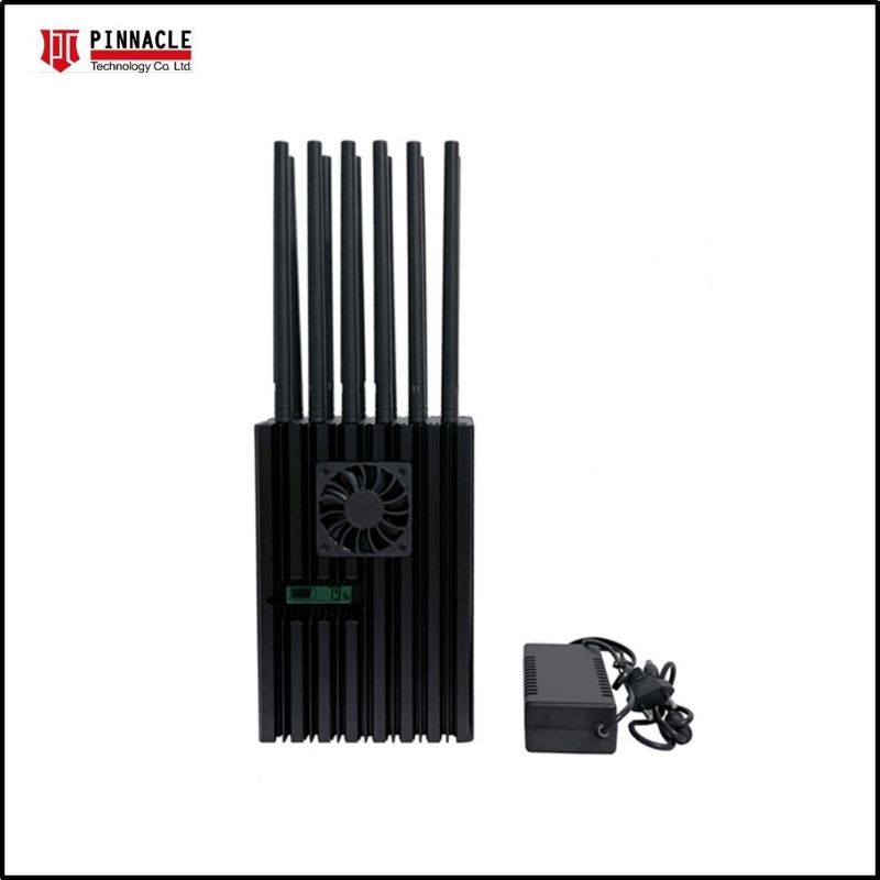 12 ăng-ten Máy nhiễu tín hiệu cầm tay CDMA GSM PCS 3G LTE UHF VHF điều khiển từ xa
