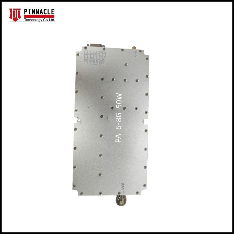 Mô-đun khuếch đại nhiễu RF Wi-Fi 6E công suất cao với đầu ra 50W hoặc 100W để ức chế tín hiệu 5925-7125 MHz