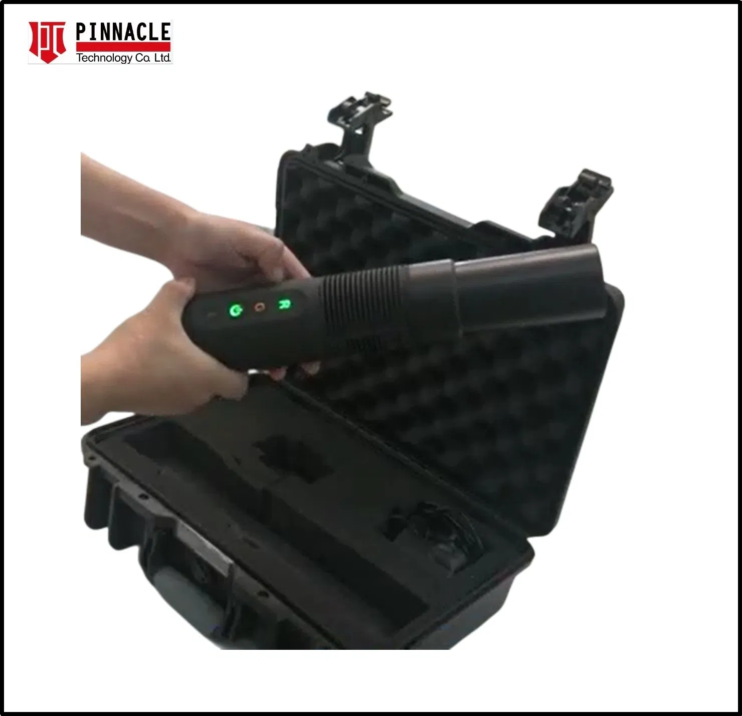 Flashlight Design 60W Mobile Cellualar Jammer Phone Signal Scrambler with Internal Omni Antenna