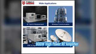 Bộ khuếch đại công suất RF 800W 1200 1400 MHz Cấp công nghiệp
