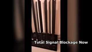 Thiết bị gây nhiễu tín hiệu máy tính để bàn 12 ăng-ten công suất cao 270W: Hệ thống phòng thủ toàn băng tần 5G/4G/WiFi/GPS